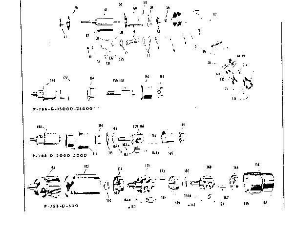 Diagram Diagram and Parts List for CP-788D  Chicago Pneumatic Grinder